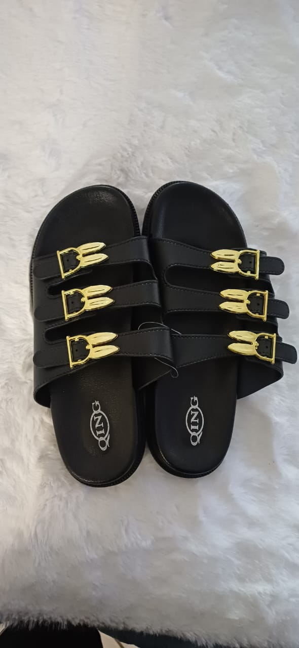 QING Black Slides