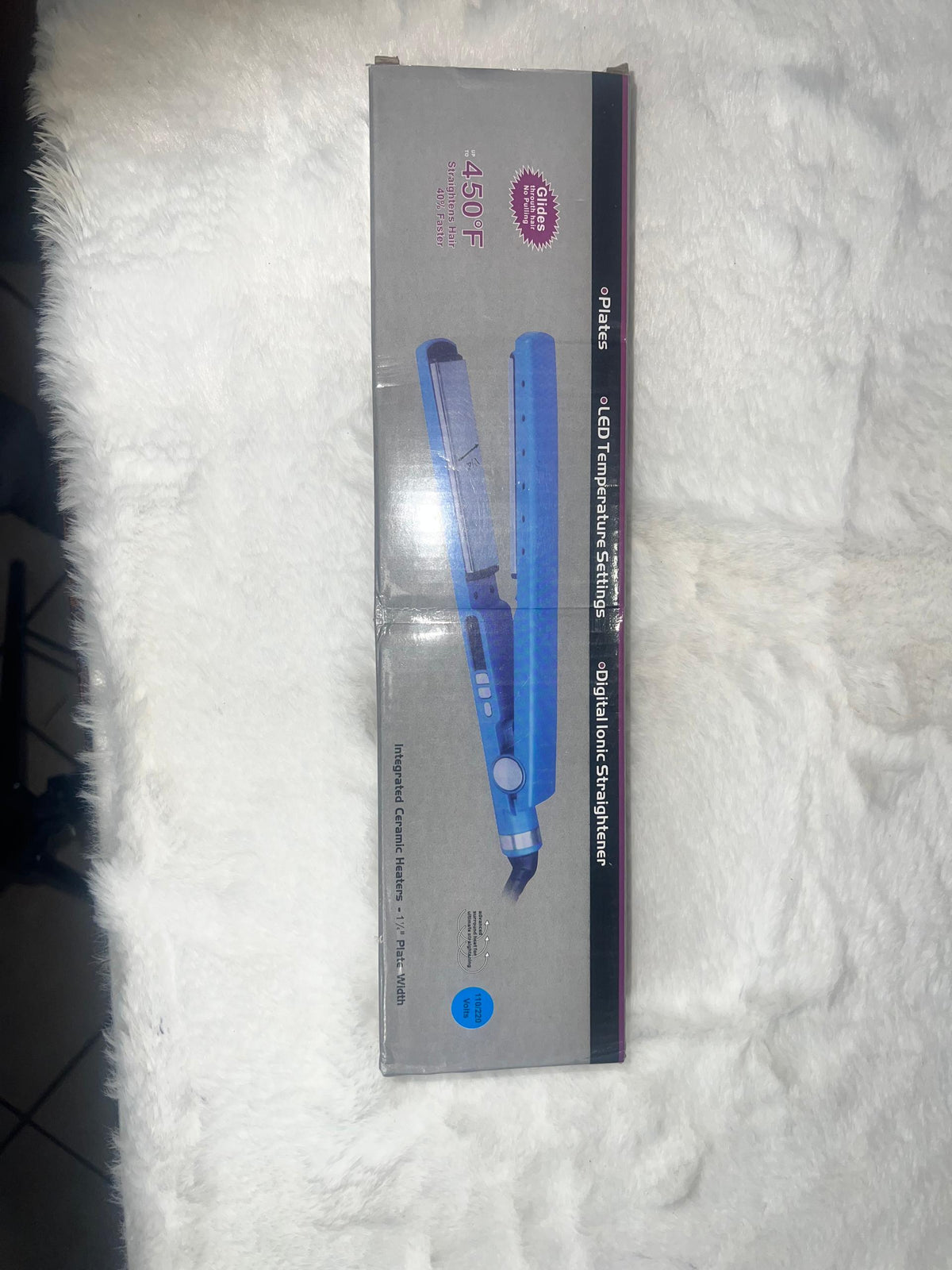 Digital ionic straightener