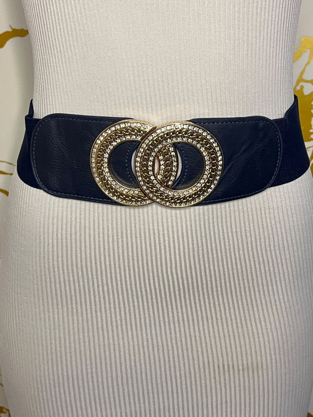 Black waist belt
