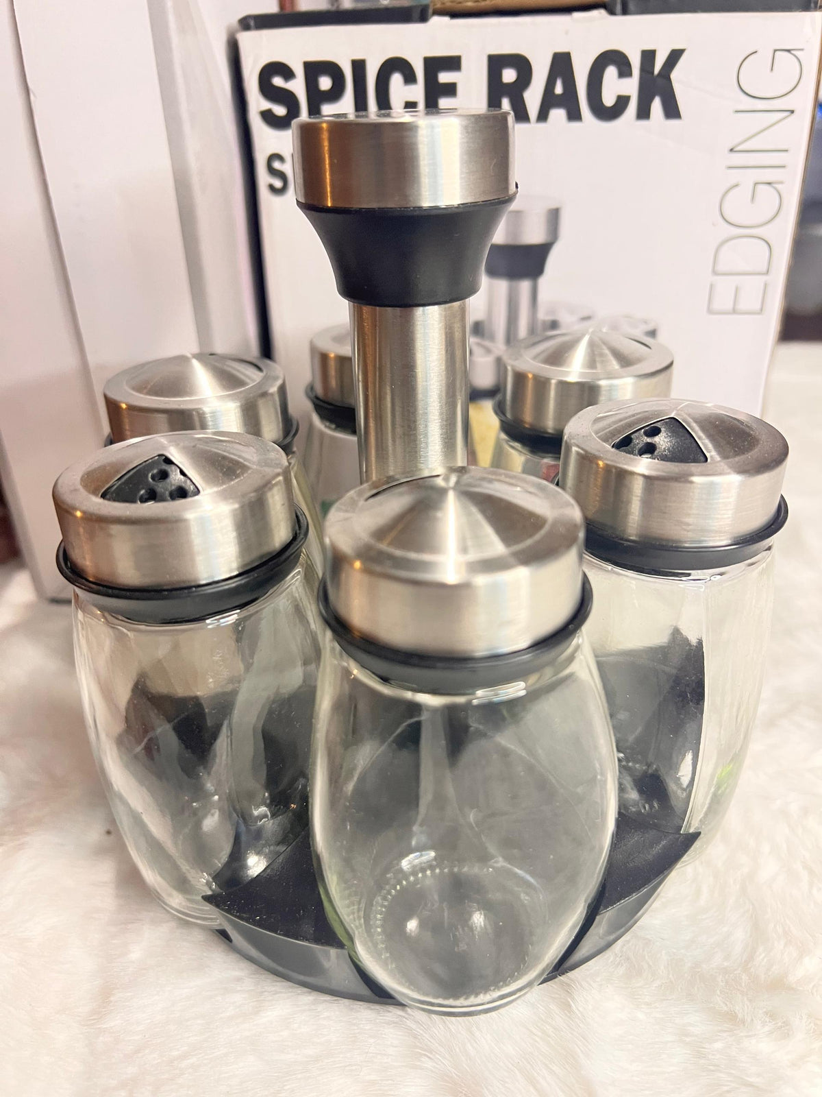 Spice rack set 7-piece