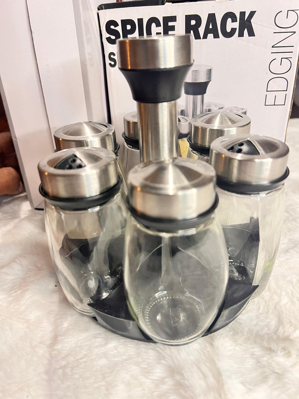 Spice rack set 7-piece
