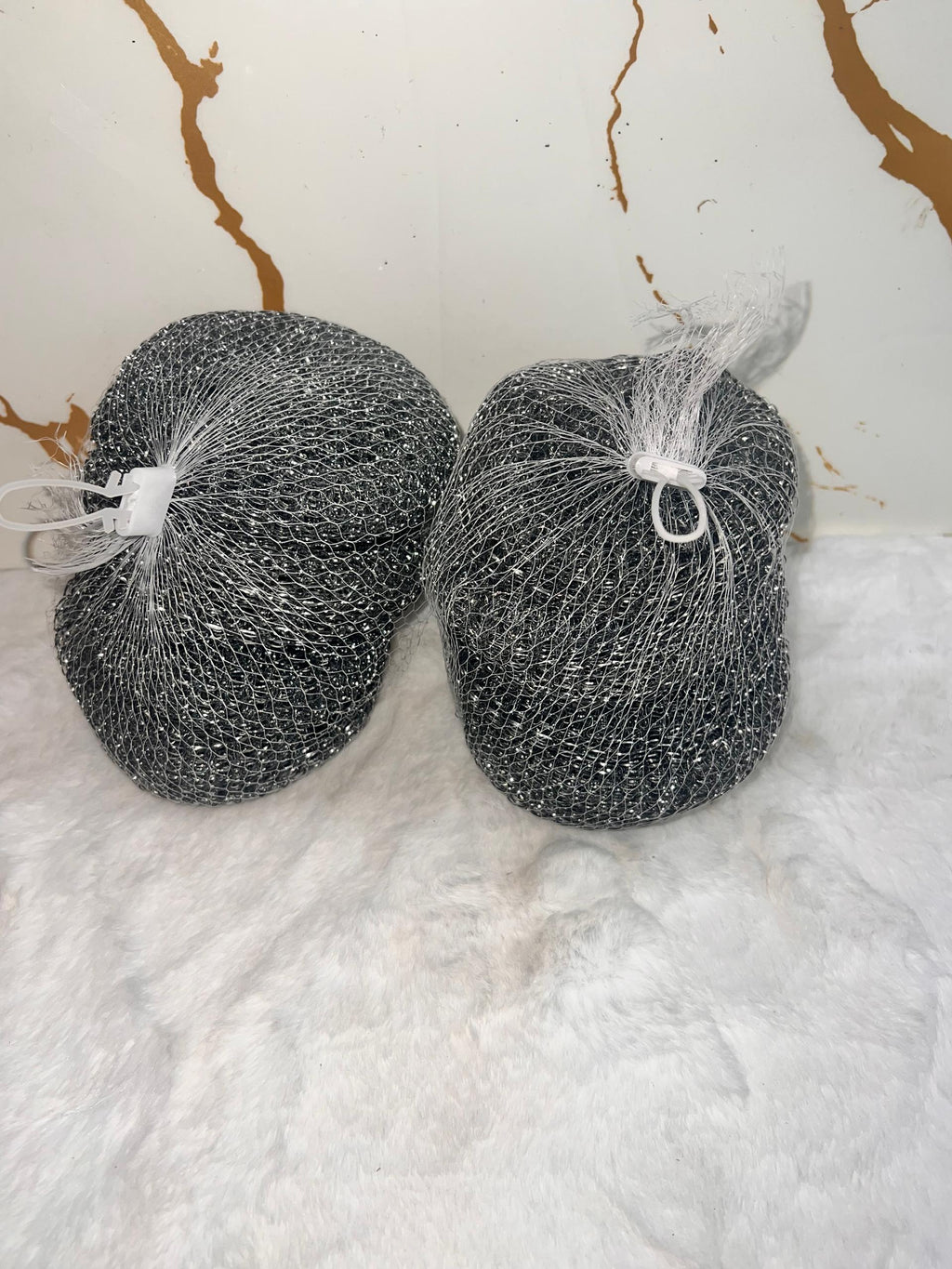 mesh-wrapped  washing sponge