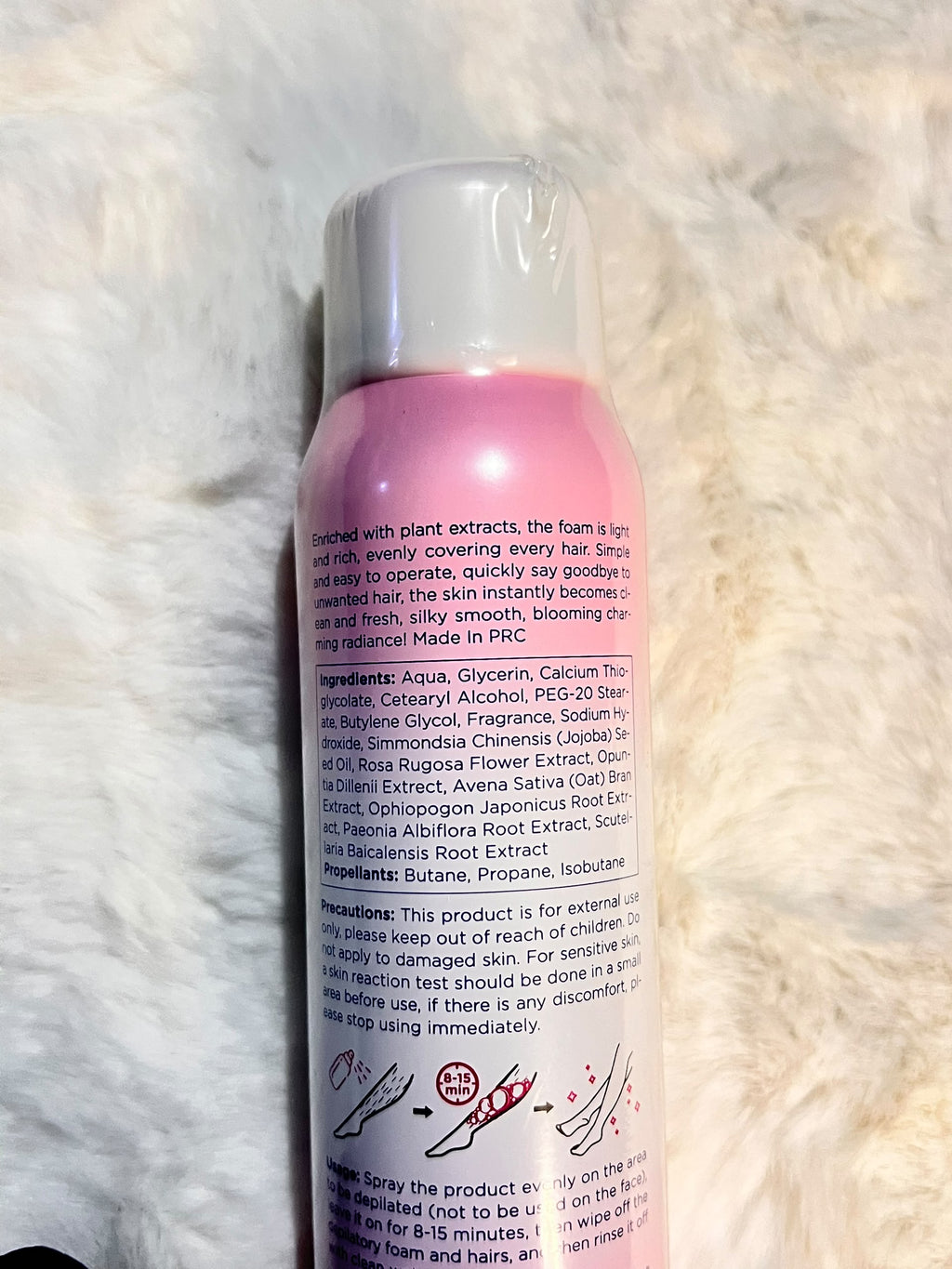 Dissar Hair removal spray foam