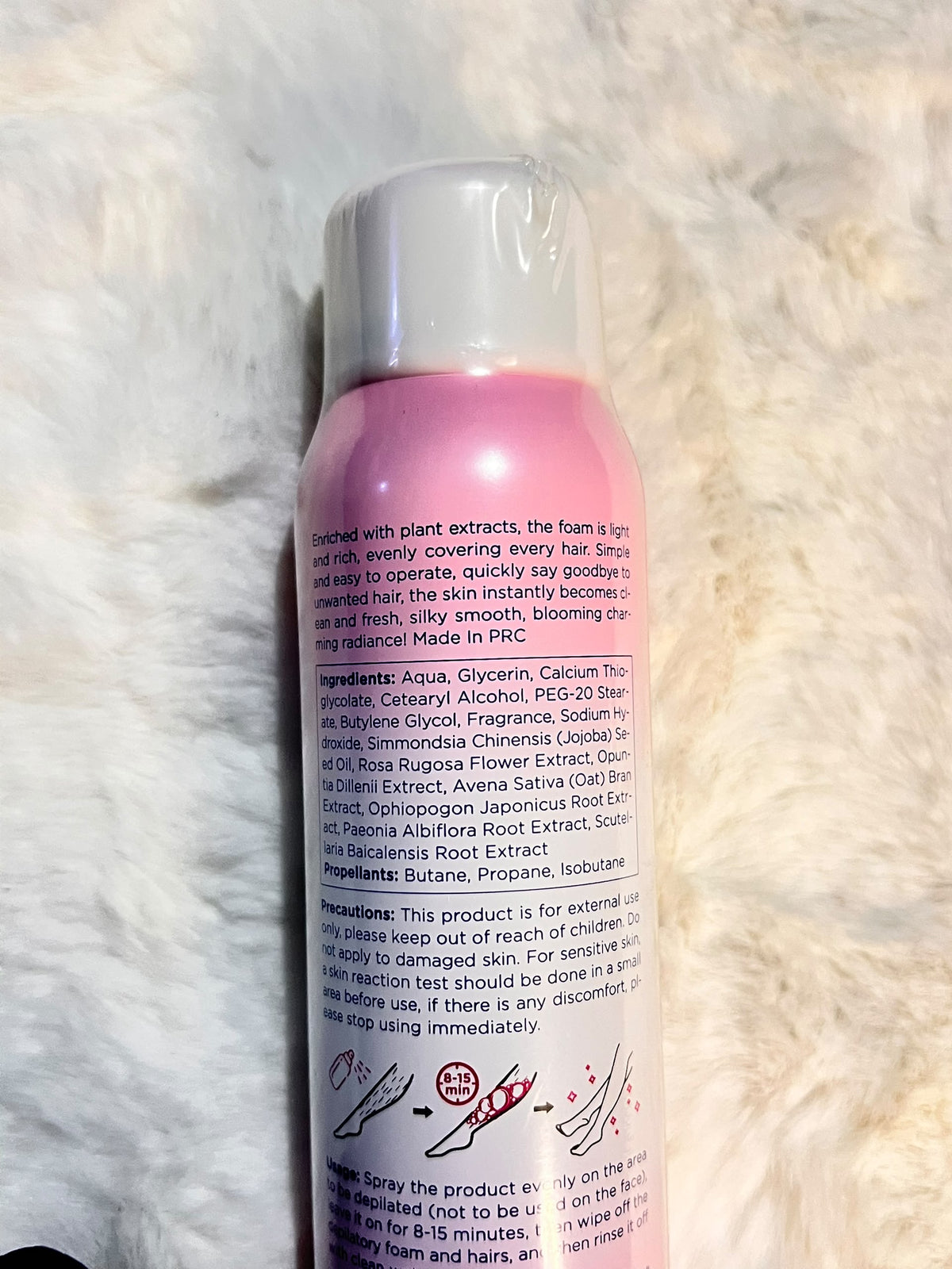 Dissar Hair removal spray foam