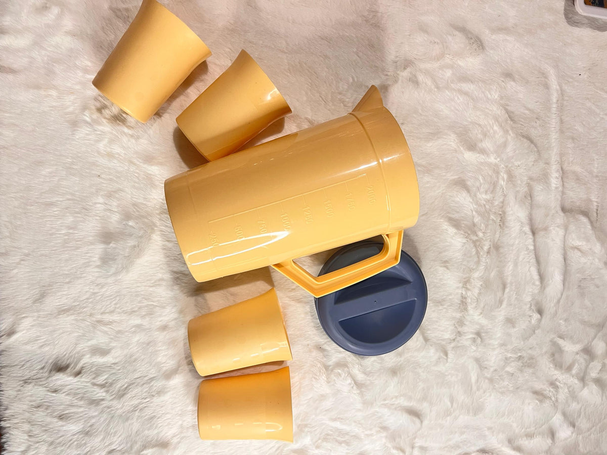 plastic pitcher