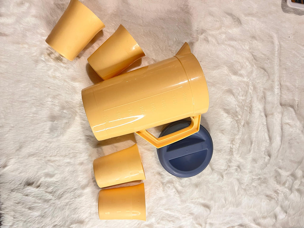 plastic pitcher