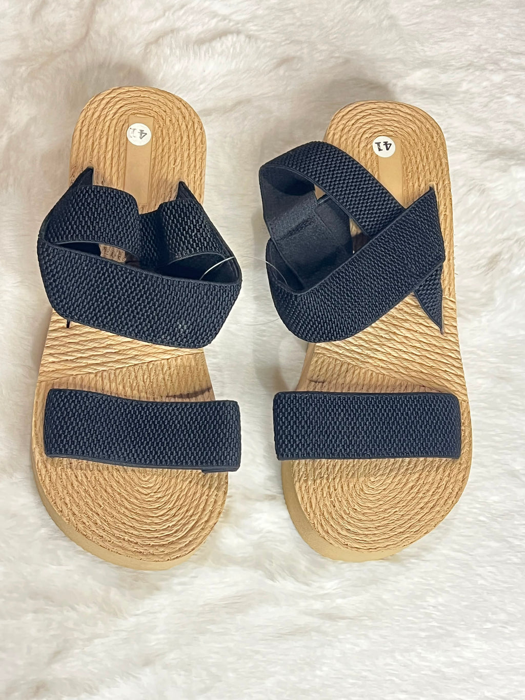 Sandles Black and brown