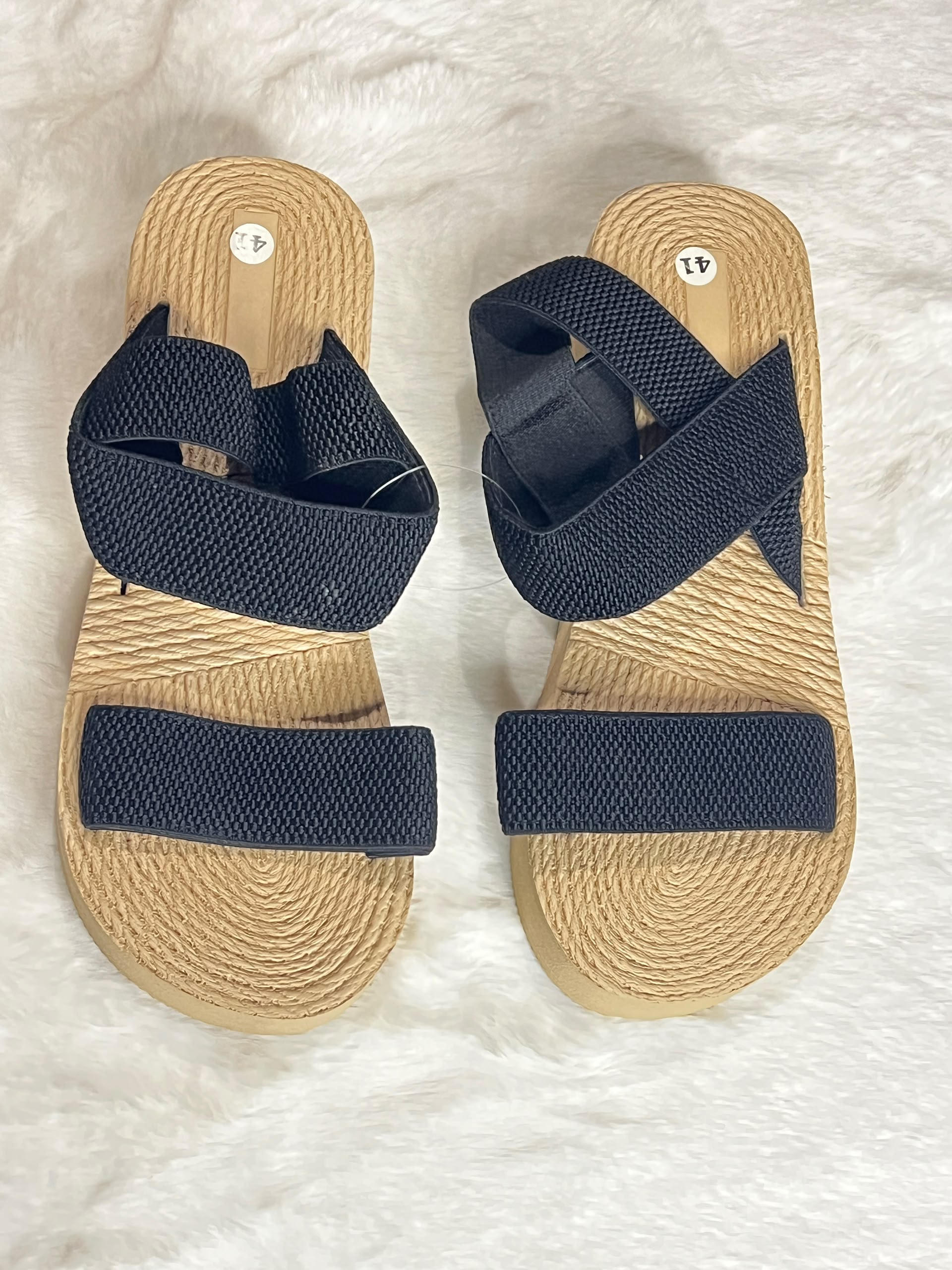Sandles Black and brown