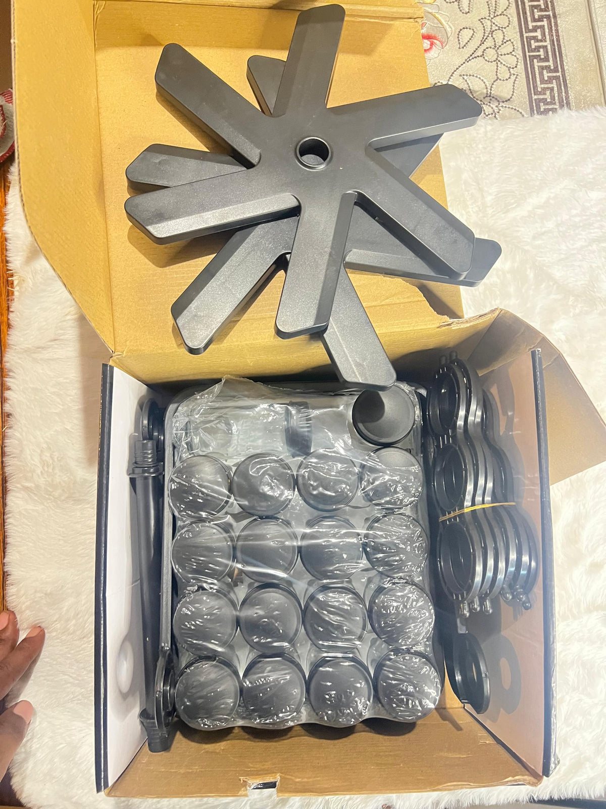 18 rotating spice rack