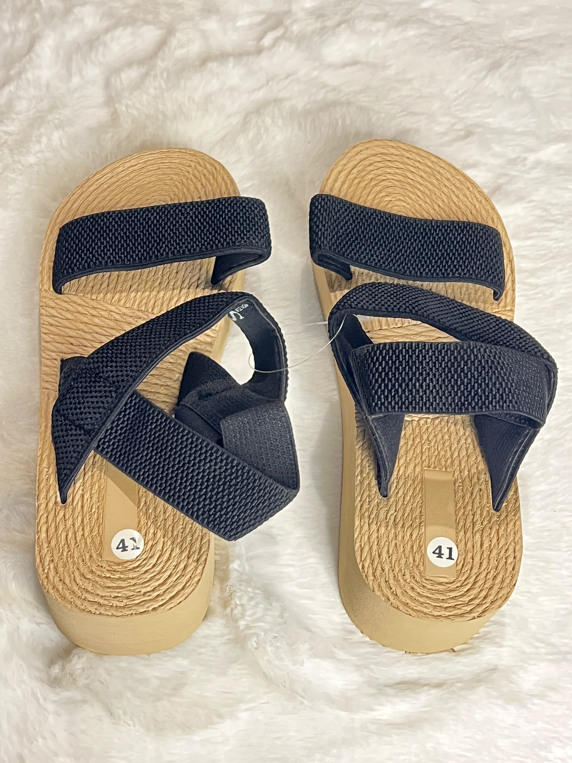 Sandles Black and brown