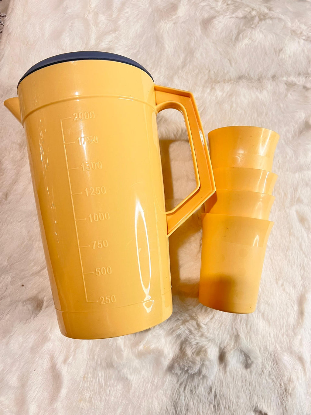 plastic pitcher