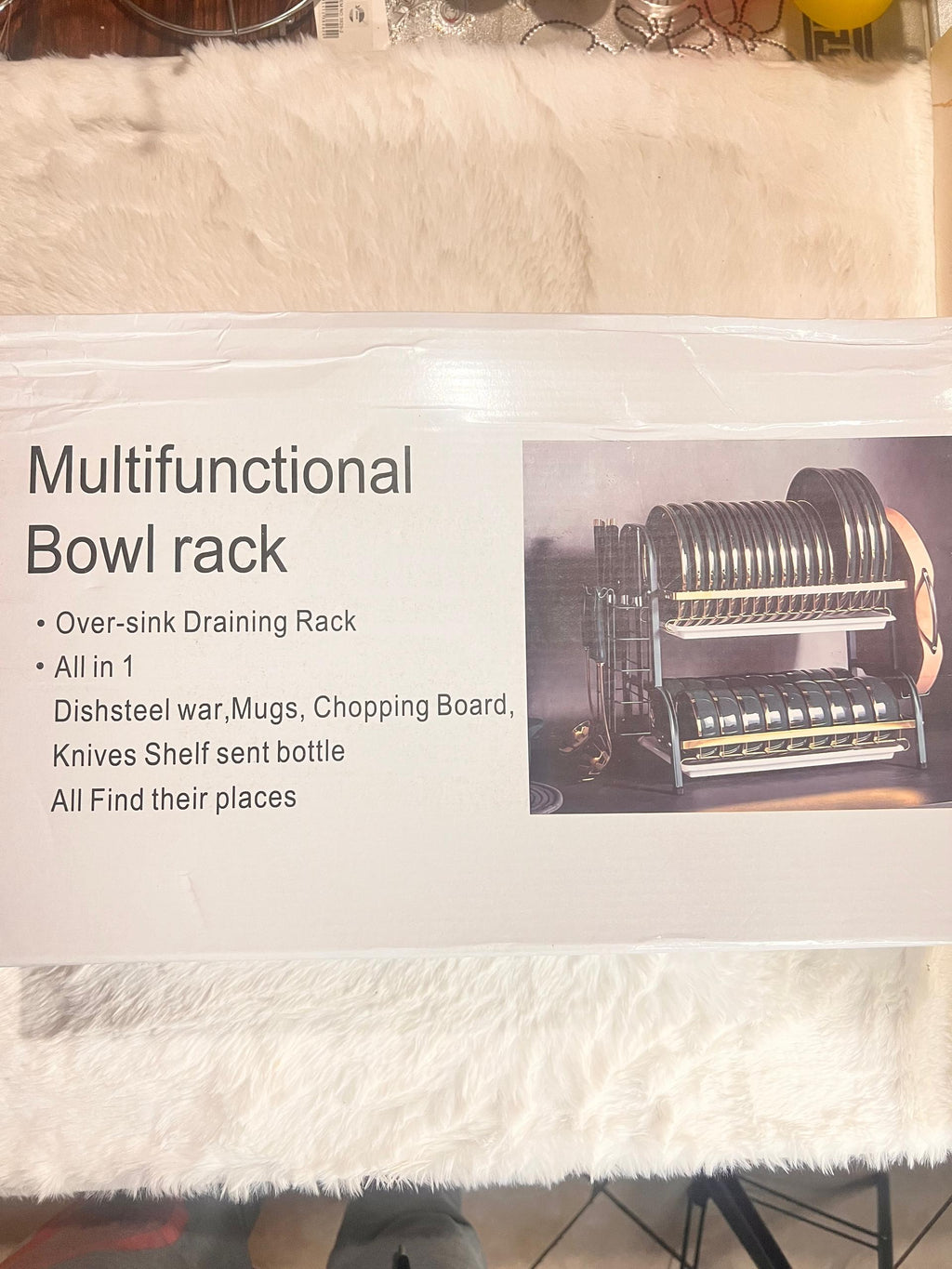 Multifunctional Bowl rack