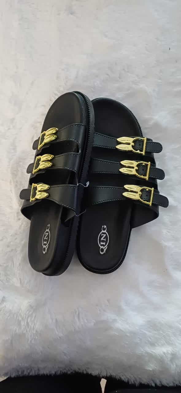 QING Black Slides
