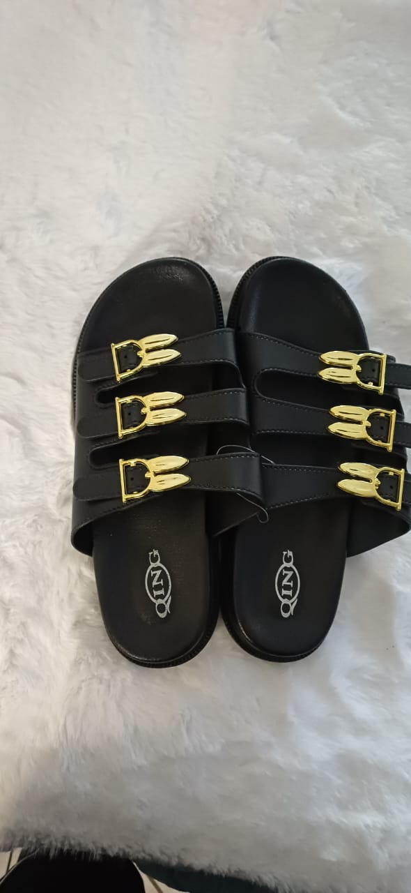 QING Black Slides