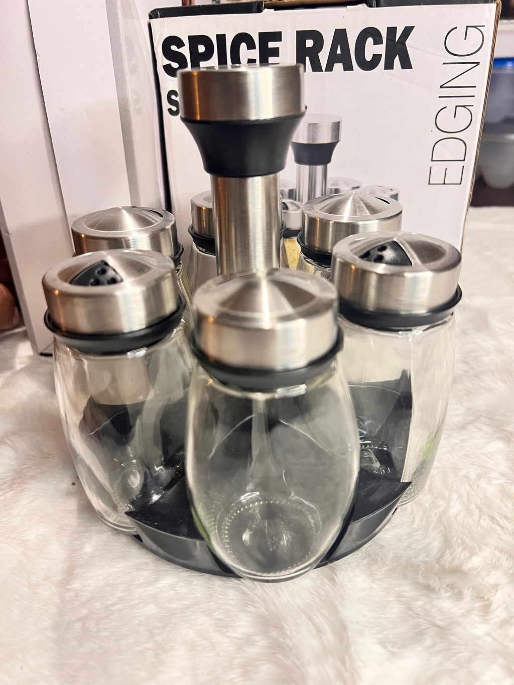 Spice rack set 7-piece