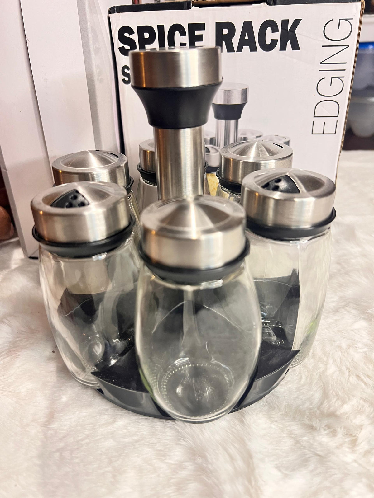 Spice rack set 7-piece