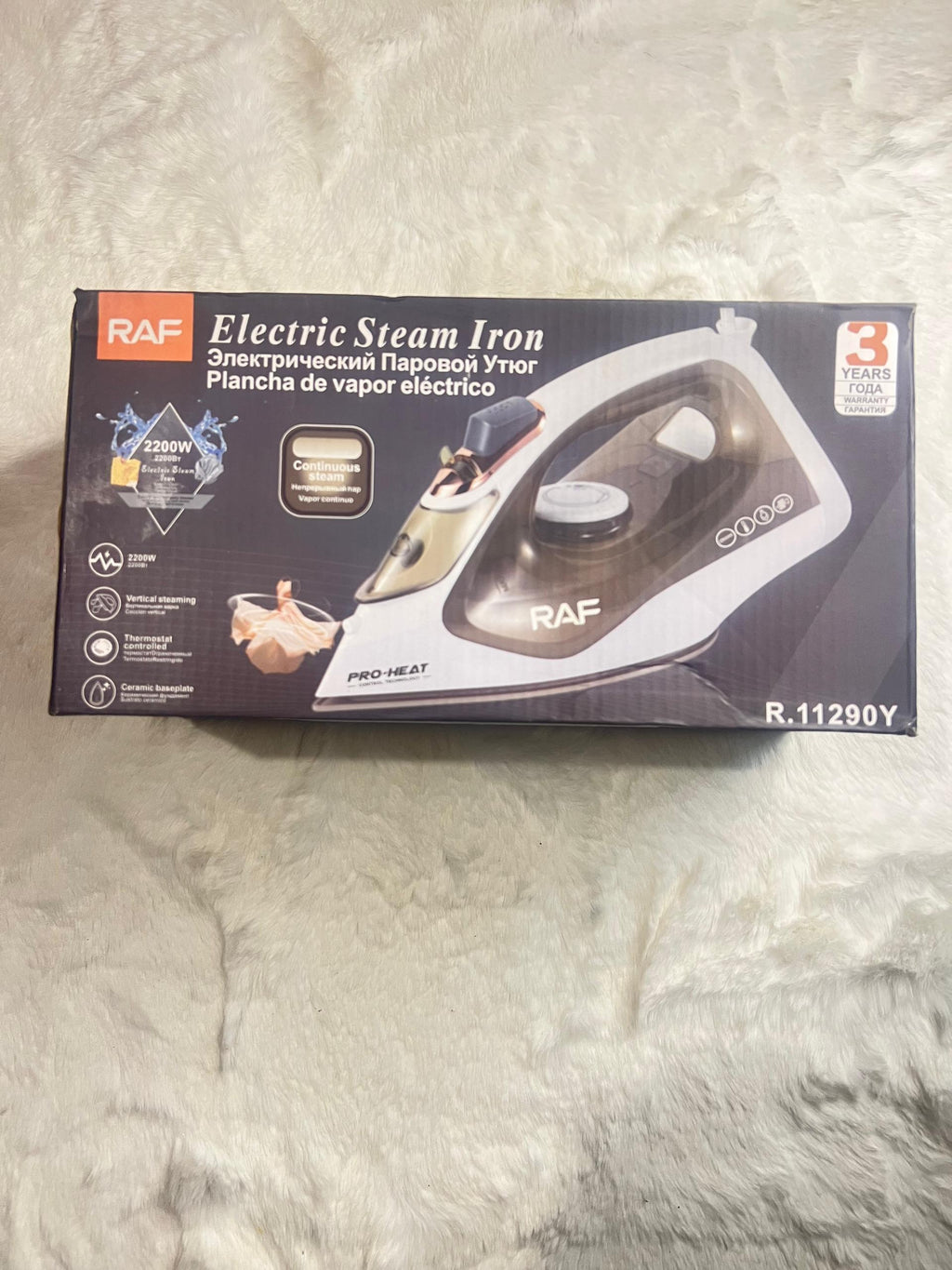 RAF Electric Steam Iron