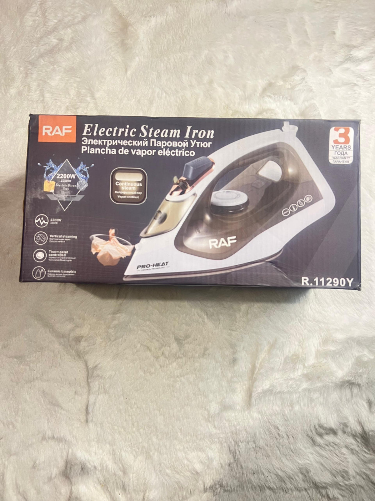 RAF Electric Steam Iron